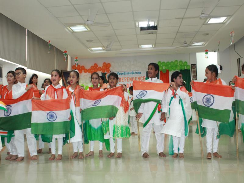 Celebration of Independece Day by Foundation Section