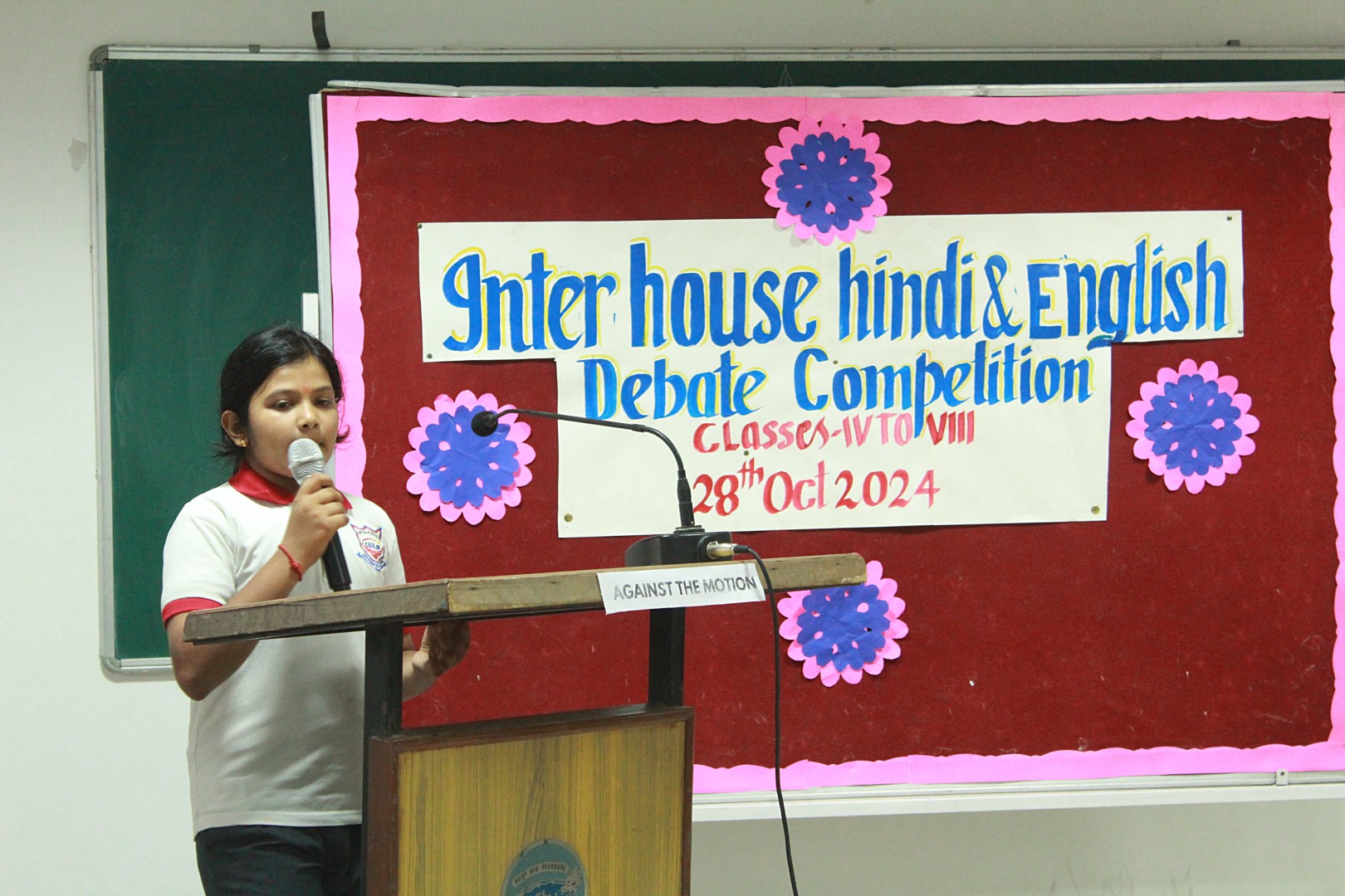 Inter House Debate Competition (Class IV to VIII)